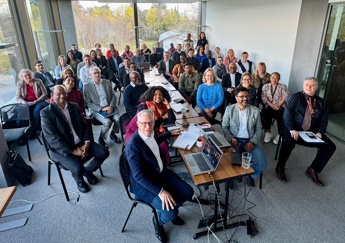 My 10th year with the #WCC ✨

Grateful for the knowledge, the collegiality, the lessons learned and for showing me the oikoumene, the whole world 🌏 

🇨🇭#StaffPlanningDays #March2026 #Geneva 🇺🇳