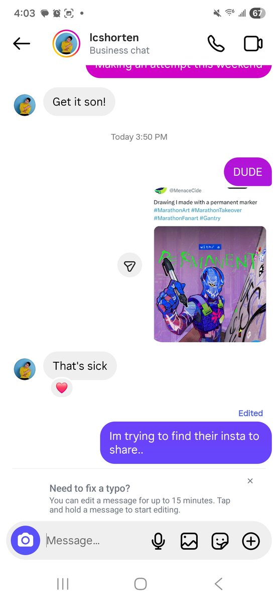 <a href="/MenaceCide/">Luca</a> Fwiw, I shared this with my buddy who voices Gantry and he loves it!