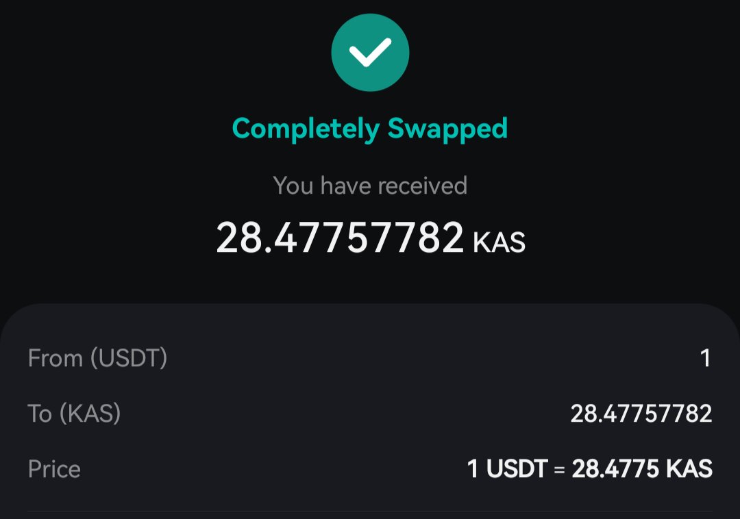 Sk21451's tweet photo. Day#754 of Buying 1$ worth of $kas per day until #kaspacurrency reaches 1$
#Day754 #Kaspa #Kas $kas https://t.co/MwE7tQ9Upo