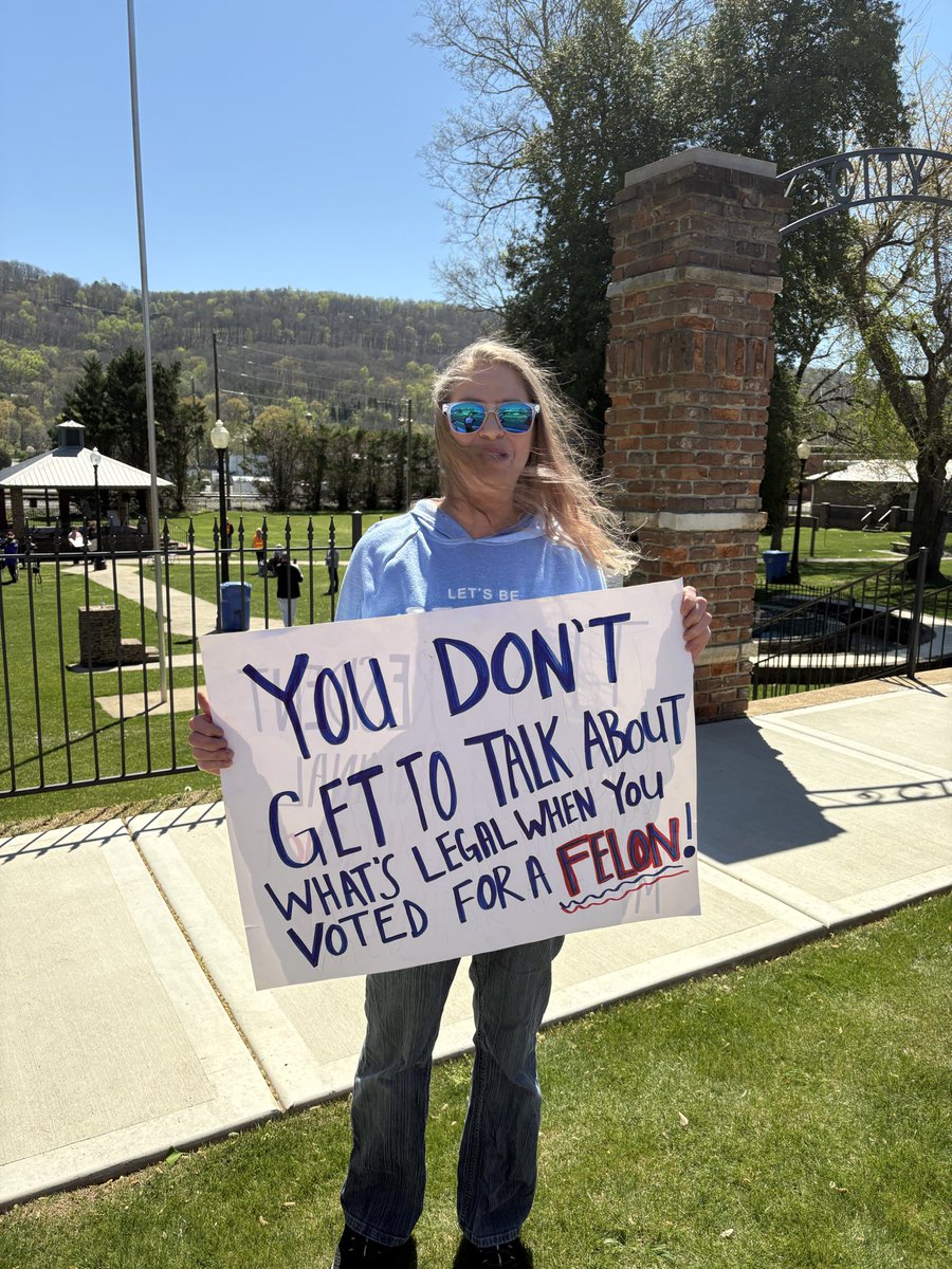 Did my part and protested in rural Alabama!!!! #NoKingsOradellNJ