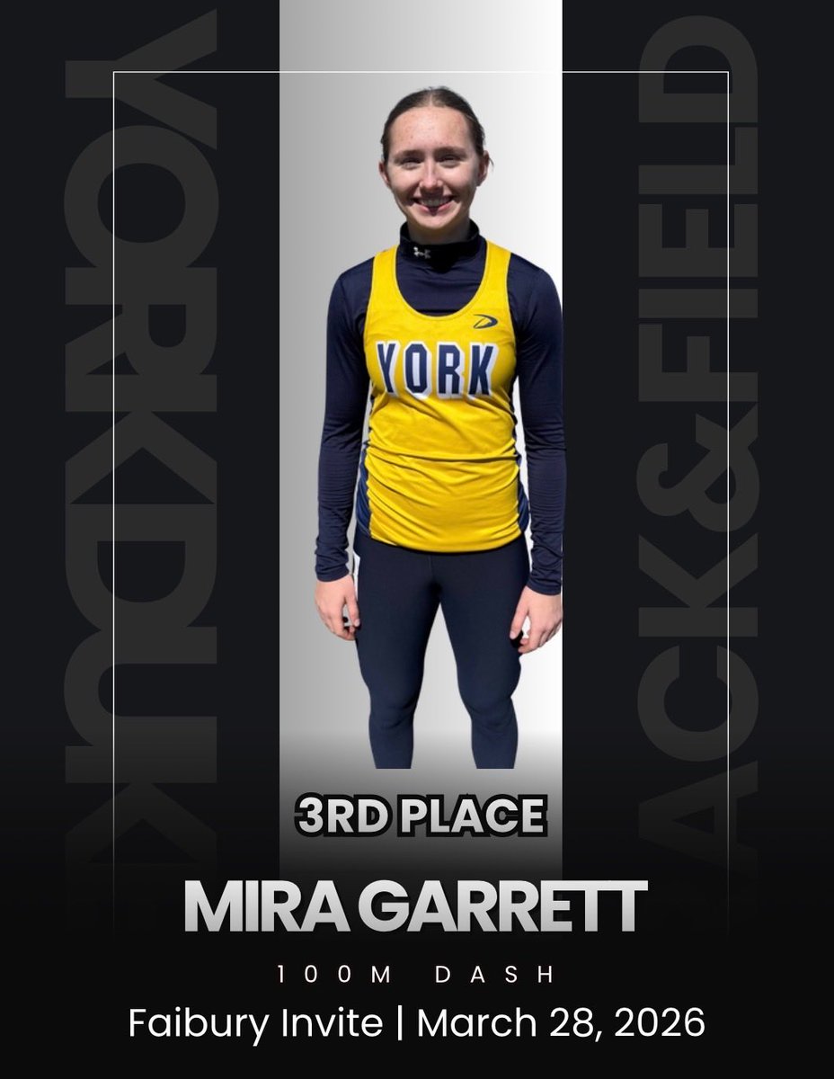 York Track & Field tweet media