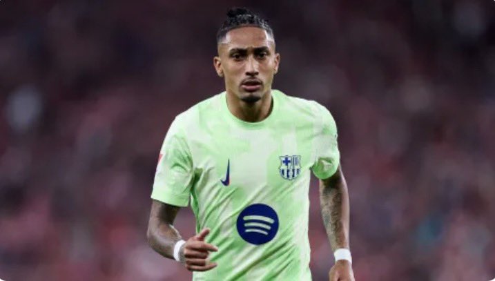 cypher7982's tweet photo. 🚨⚫️🟠BREAKING ‼️

RAPHINHA HAMSTRING INJURY SIDELINES BARCELONA ACE UNTIL MAY RETURN AGAINST
OSASUNA
Raphinha faces a five-week layoff after suffering a biceps femoris injury, set to miss six key fixtures including Champions League quarters per club statement on March 27. https://t.co/qYgSyqplmk
