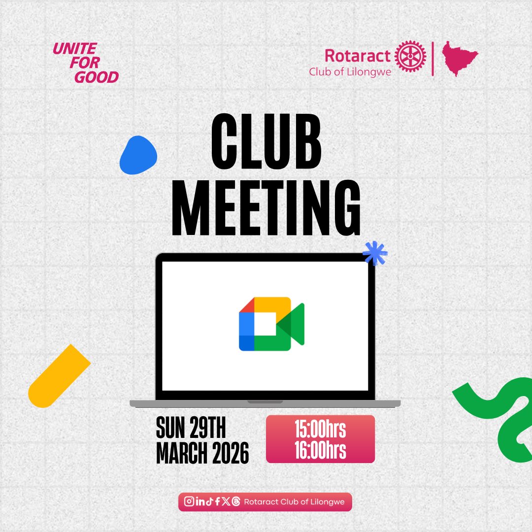 Rotaract Club of Lilongwe tweet media