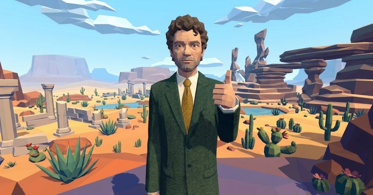 low Poly guy tweet media