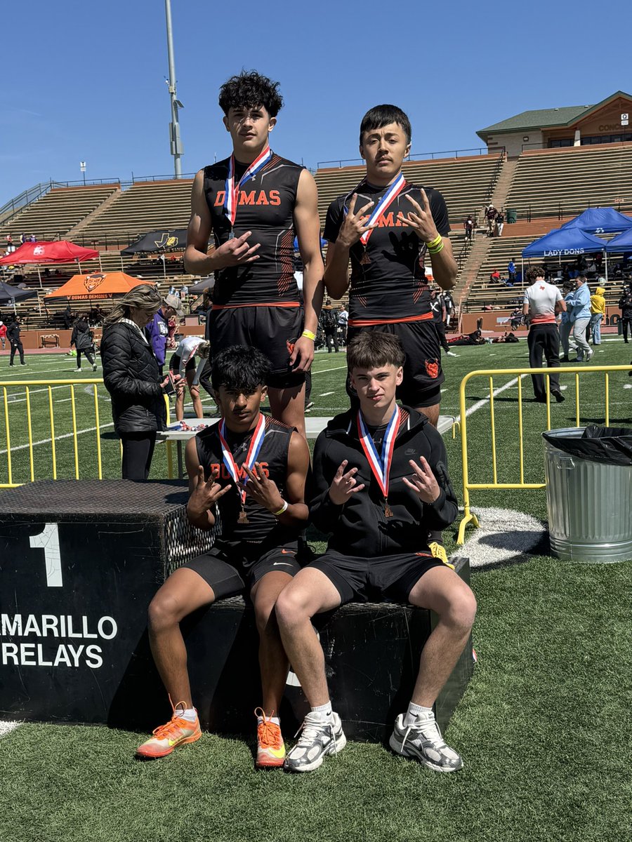 Dumas Track & Field tweet media