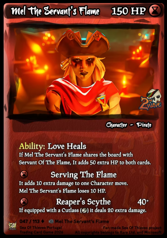 Mel the Servant’s Flame tweet media