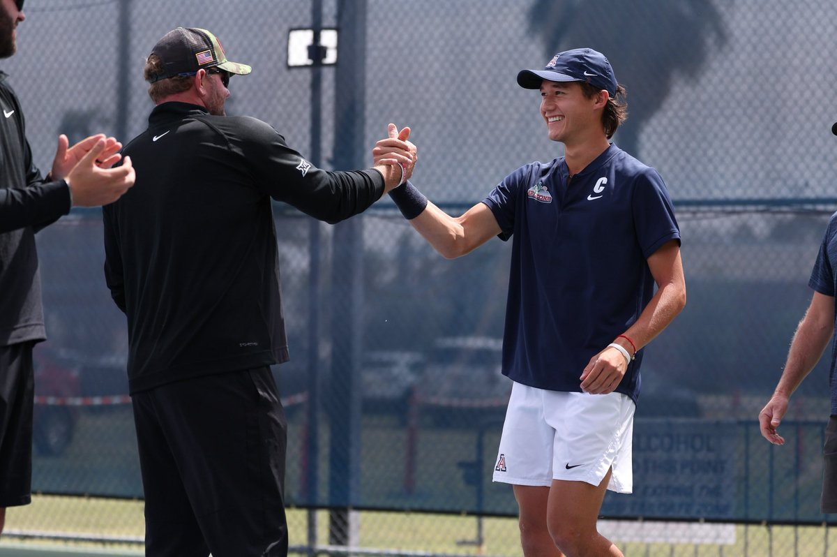 Arizona Men's Tennis tweet media