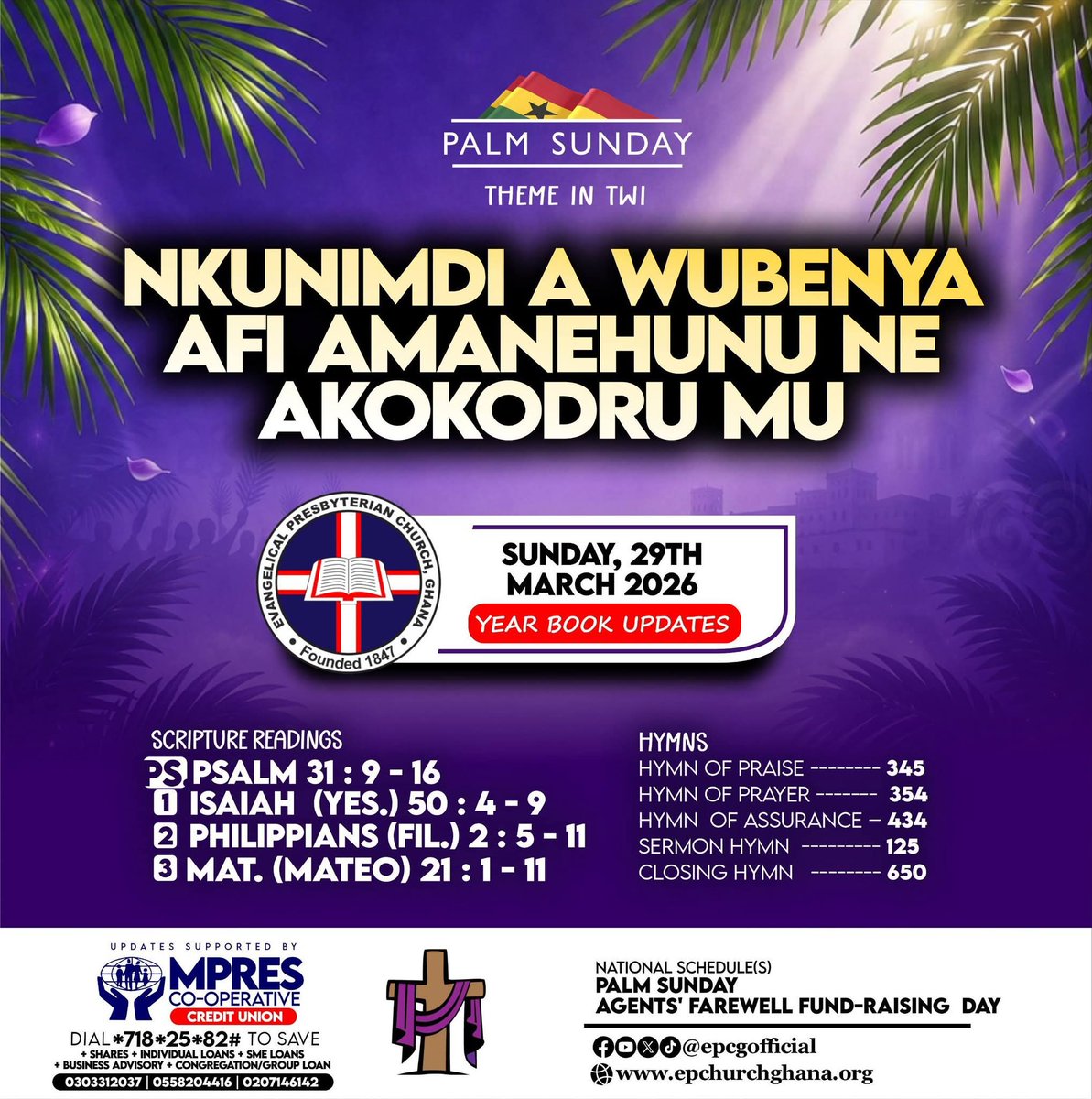 Evangelical Presbyterian Church, Ghana tweet media
