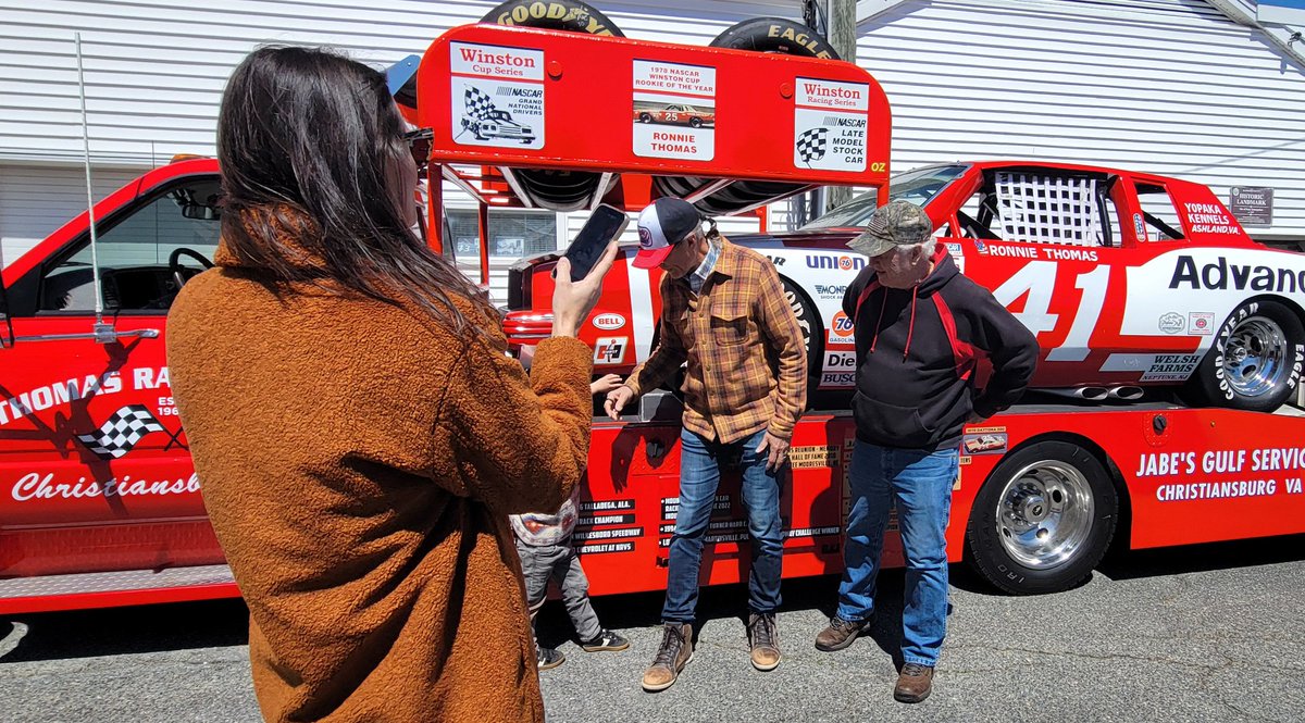 Old &amp; good friends <a href="/kylepetty/">Kyle Petty</a> &amp; Ronnie Thomas (the 1978 NASCAR ROTY) reunite today at PettyFest 2026 at the <a href="/PettyMuseum/">The Petty Museum</a>. Ronnie got Kyle to sign one of his old uniforms from 1981!
