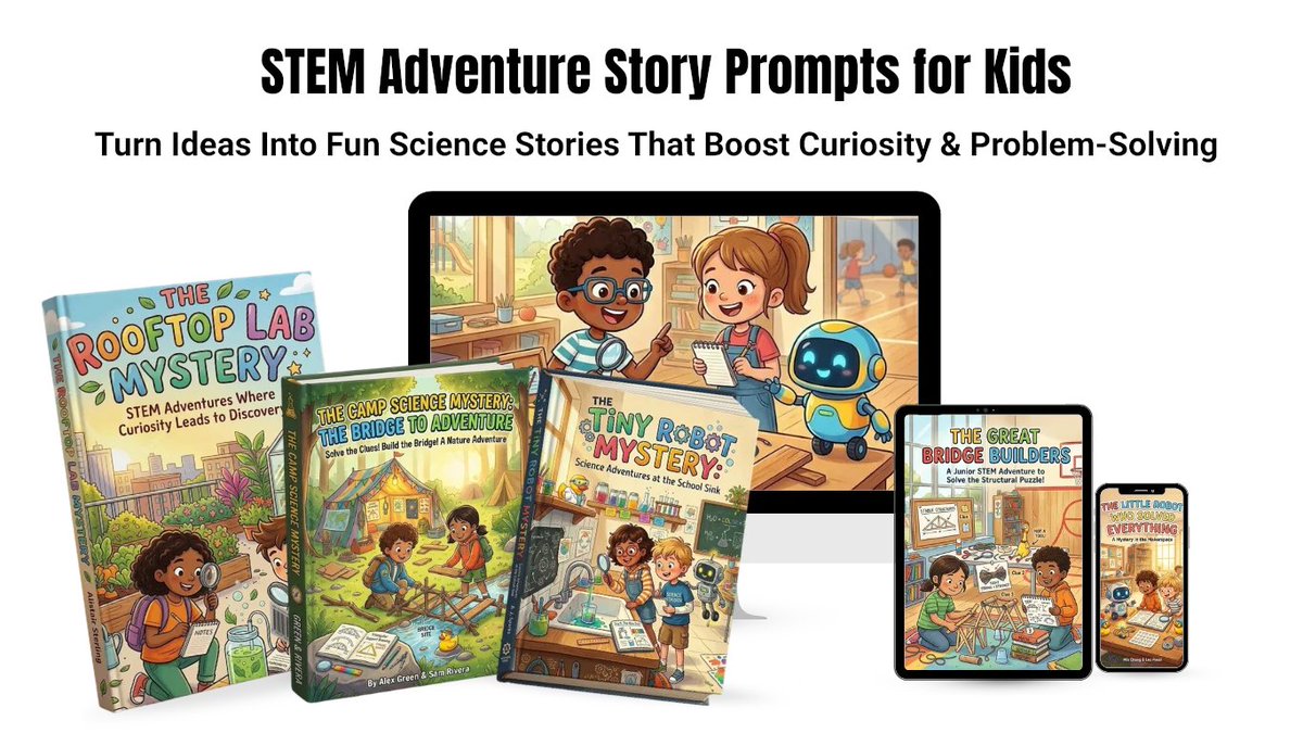 newstendances's tweet image. Make Learning Science Fun For Kids
🧠 Discover 500+ STEM story prompts designed to help kids (7–12) explore science through creative storytelling.
Turn learning into an exciting adventure with AI.
👉 warriorplus.com/o2/a/mxycgft/0
#newstendances #STEM #kidslearning #education #AItools