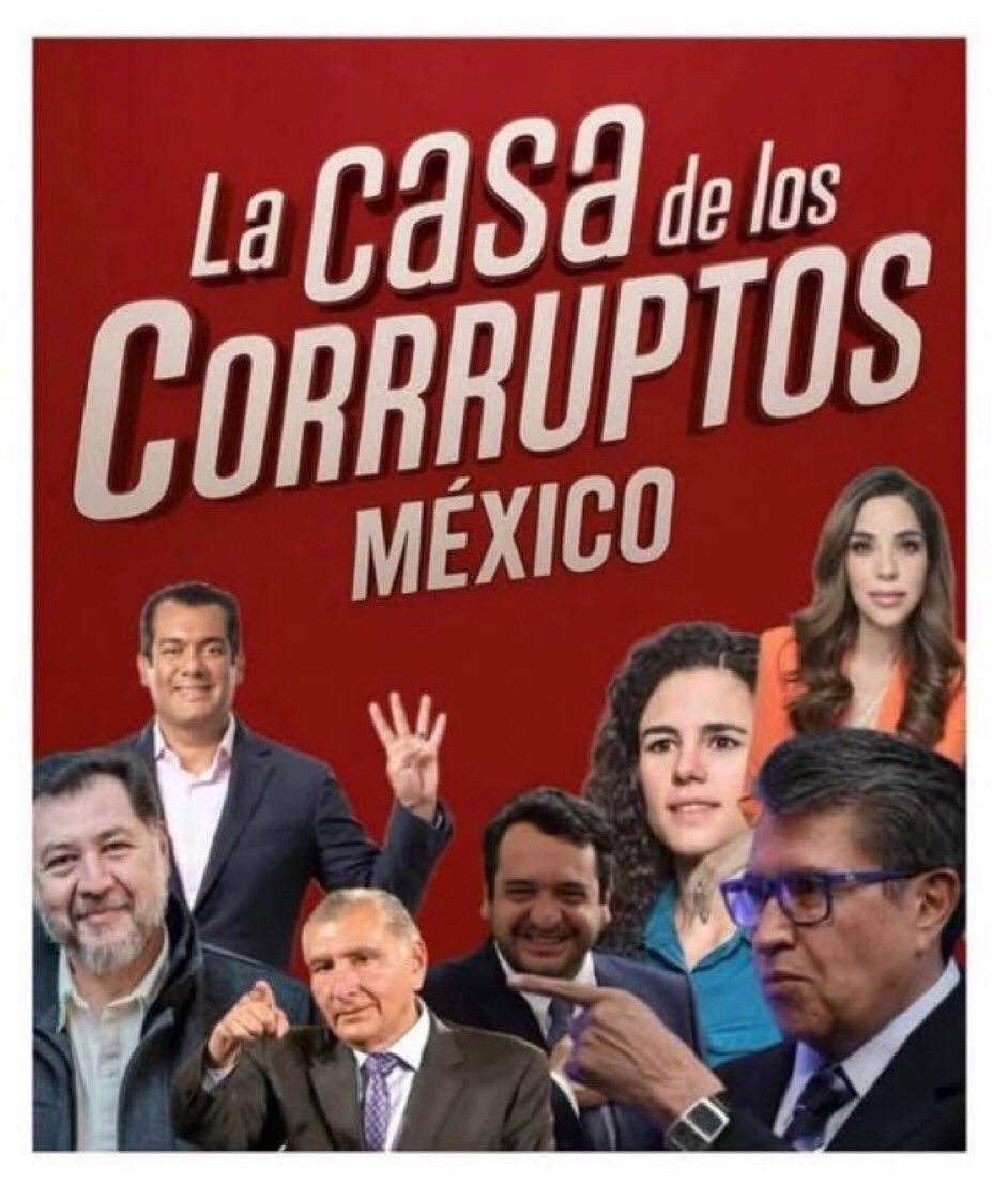 #LaCasaDeLosFamosos, pero famosos por ser corruptos 🥺