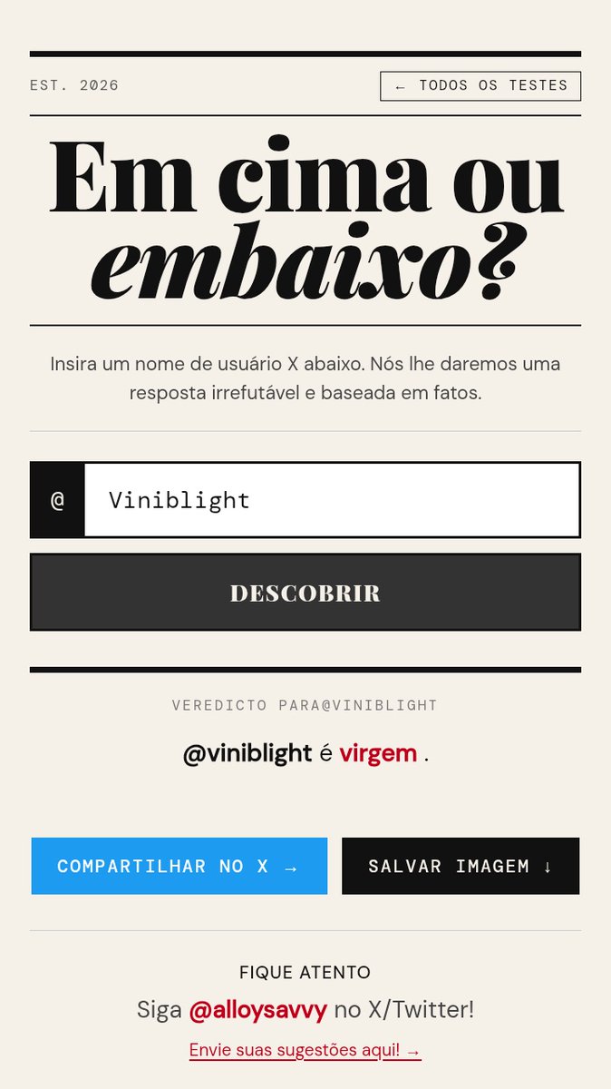 Viniblight's tweet photo. É tá certo https://t.co/mLoi55LR0R