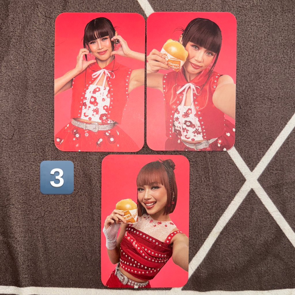 louvjournal's tweet photo. ꒰ wts lfb ph | help rt ꒱

Jollibee x BINI photocards

set 1: ₱ 300
set 2: ₱ 250
set 3: ₱250
TAKE ALL : ₱700

rfs: not collecting anymore

dm if interested !!

t. jollibini mikha gwen sheena maloi stacey https://t.co/fYf6vKH2EX