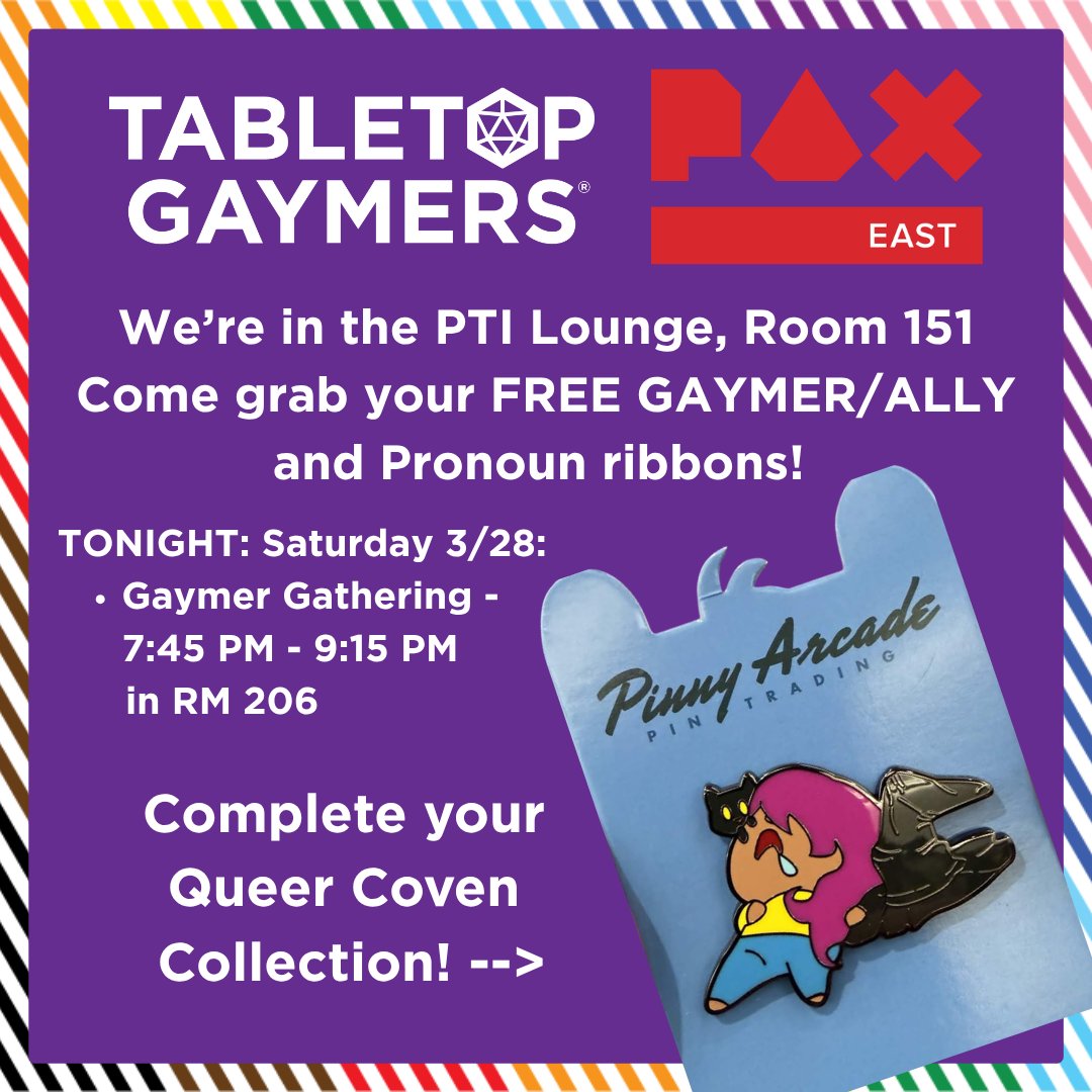 Tabletop Gaymers tweet media