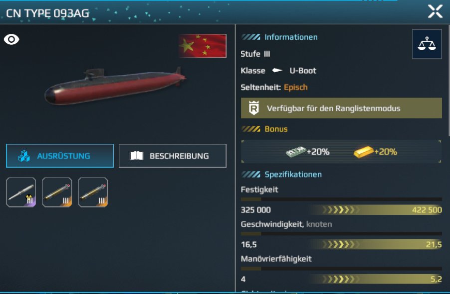 VanNoop's tweet photo. In this submarine, @petrov_sergii  has simply labeled the YJ20B as a classic SLBM, it’s a hypersonic missile! 🤦🏼This just goes to show how stupid he and his #mwcreators are. As a result, this submarine has been stripped of its combat capability. 🤦🏼👎🏼👨‍💻 #modernwarships https://t.co/2z3GIbKPf8