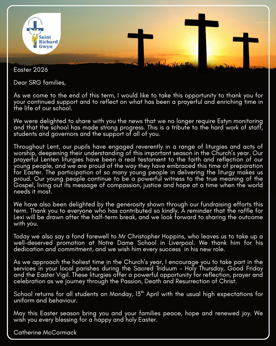 St Richard Gwyn Catholic High School tweet media
