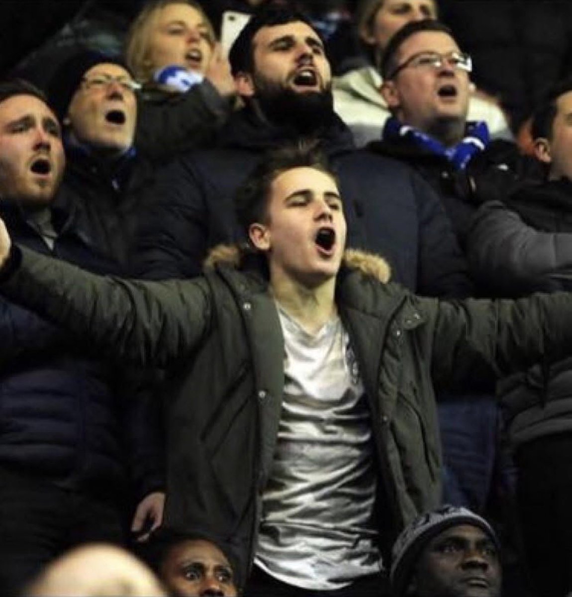 <a href="/BCFC/">Birmingham City FC</a> Not this season but my favourite football pic, This was a few years ago, Reading away, I didn’t go but the were both caught by the official photographer belting out keep right on. <a href="/MichaelNewey1/">Michael Newey</a>  <a href="/LNBCFC2/">Luke</a>