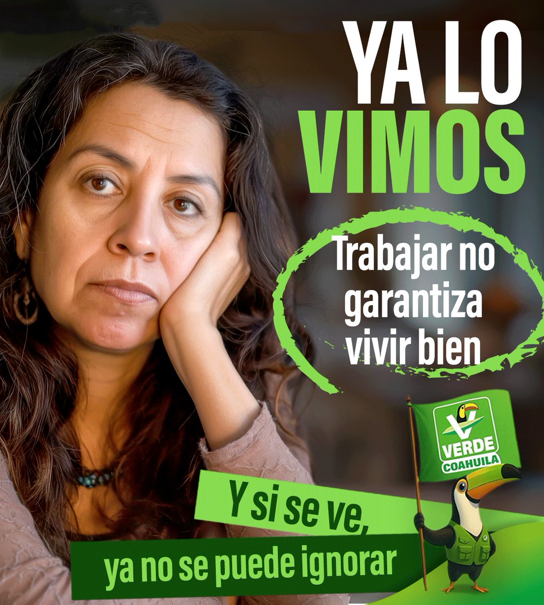 PARTIDO VERDE COAH. tweet media