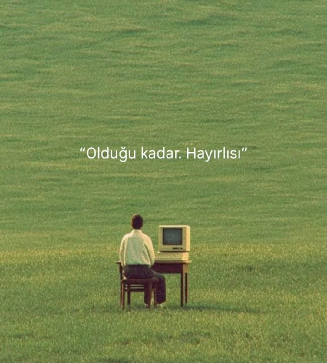 Olmaz dediğimiz ne varsa, 'Ol' diyenin kudretine ve merhametine bıraktık