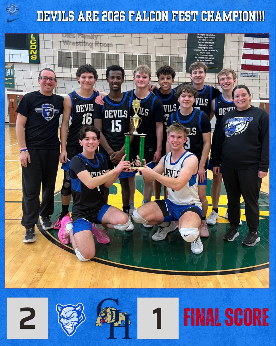 Springfield Boys Volleyball tweet media