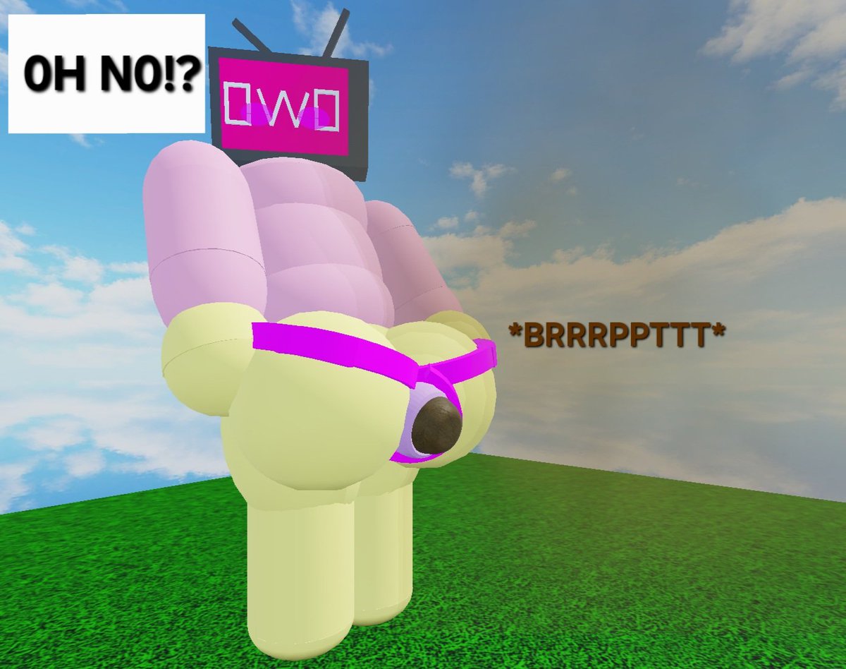 BledRr34's tweet photo. New oc character, Tvwoman (its not forsaken TV girl character) https://t.co/fPm2HAbg00