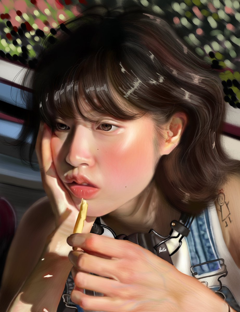 I’m so talented because how did I even draw this 😳