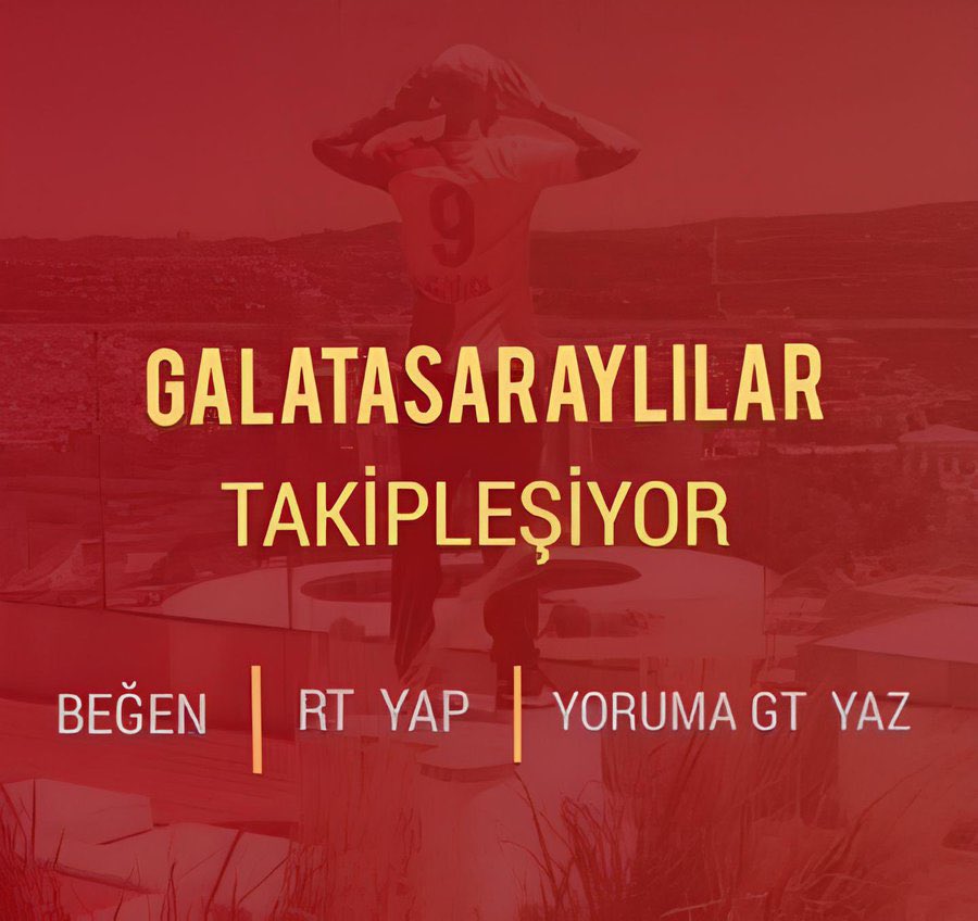 REKOR KATILIM BEKLİYORUM!

Görüp boş geçmeyelim etkileşim büyümek için çok önemli.

Akıma devam aktif  hesaplar takipleşiyoruz 5.000 altı hesap kalmasın.