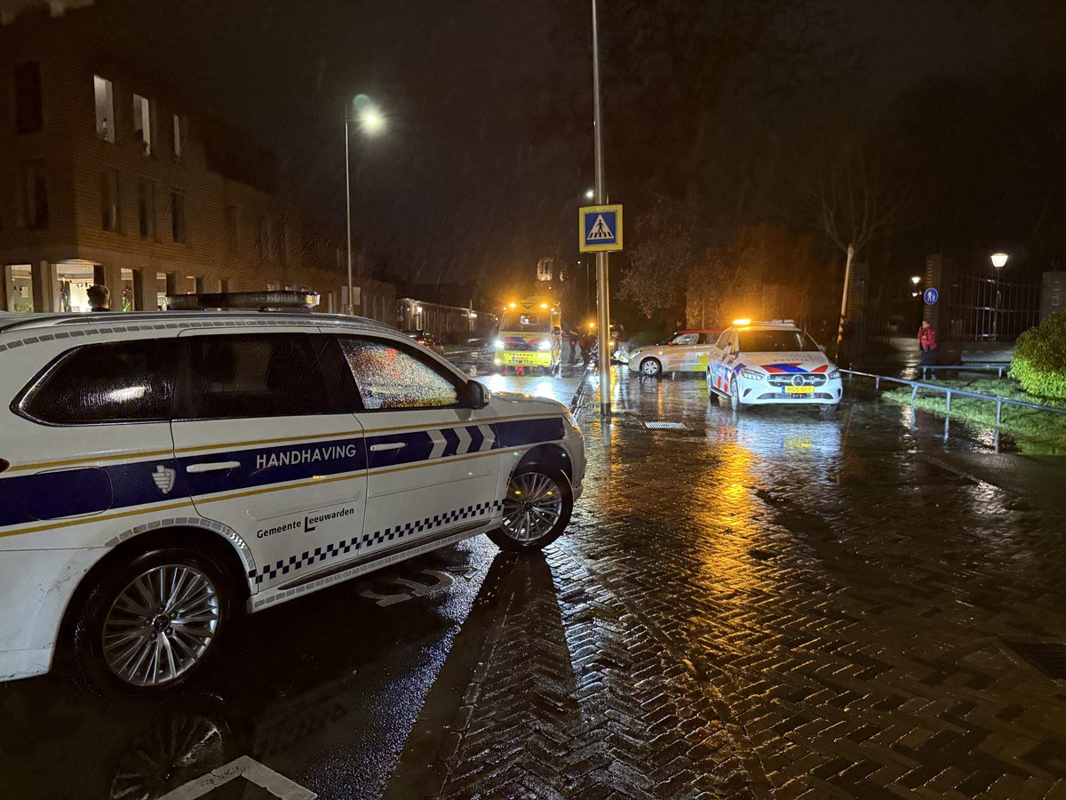 Voetganger ernstig gewond bij ongeval bij zebrapad in Leeuwarden