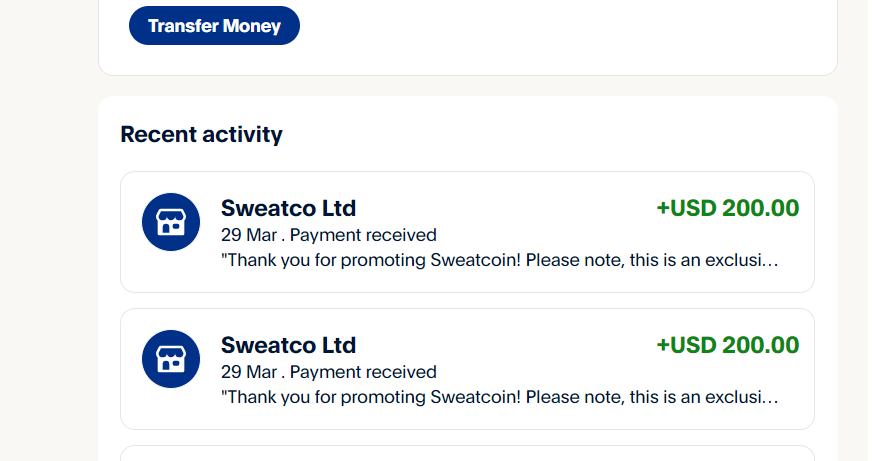 Hello guys, I just found a legit paying app called Sweatcoin that lets you earn money simply by walking.

I’m making up to $200 daily, and you can start too.

1. Click my link and sign up swcapp.com/i/marietraves ....Read more