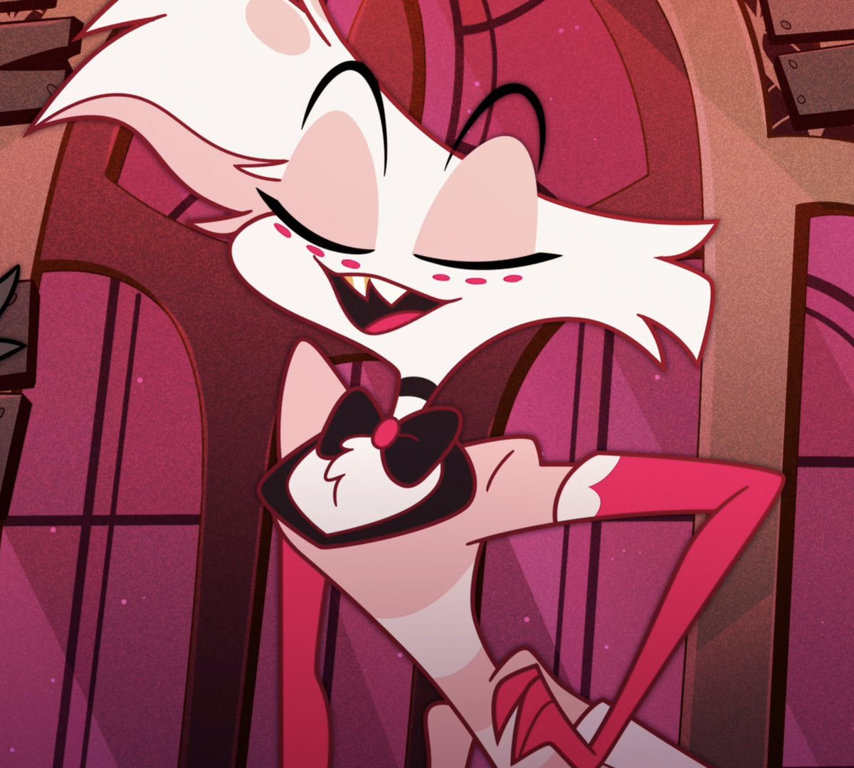 AngelDust_Daily's tweet photo. Today’s daily Angel Dust!  #HazbinHotel #AngelDust #HazbinHotelAngelDust https://t.co/DYrfFzQwR5