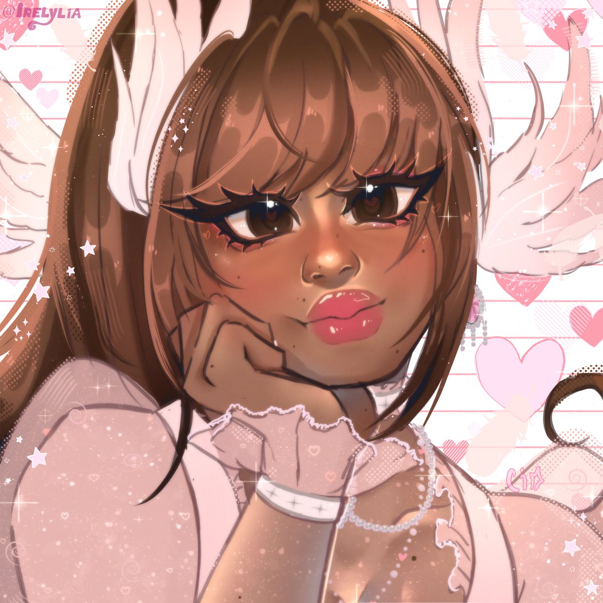 ☆. Lia! Busy w/ Comms tweet media