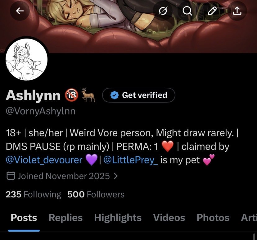 Ashlynn 🔞🦌 (1/1) tweet media