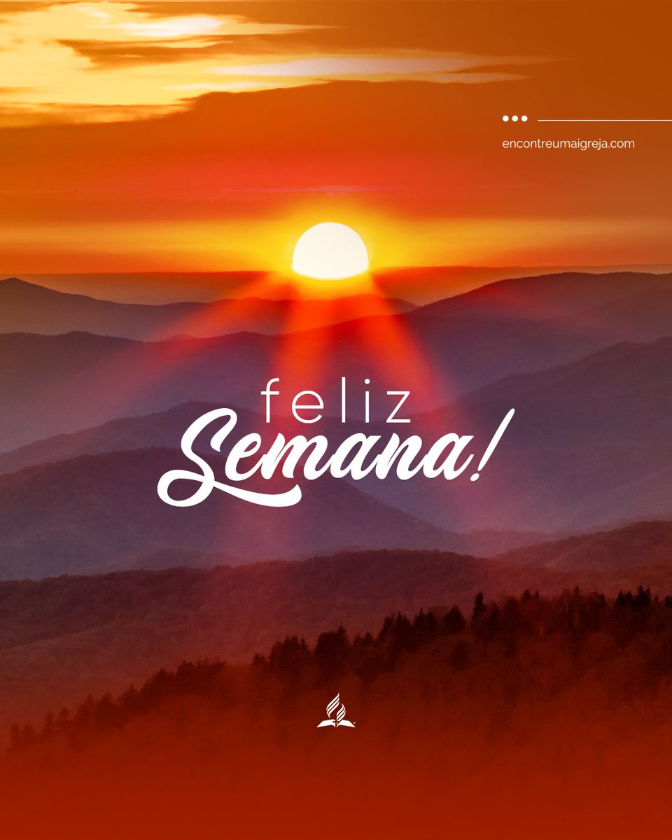 AdventistasSP's tweet image. Feliz Semana! 🙌🏻 Que os próximos dias sejam guiados pela paz, pela fé e por pequenos milagres escondidos nos detalhes.
Que você tenha força para os desafios, sabedoria para as decisões e um coração grato mesmo nas coisas simples.

#FelizSemana #adventistassp