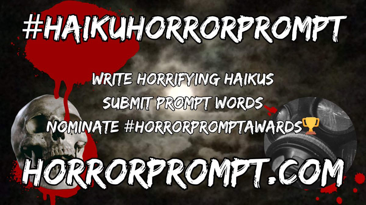 haikuprompt's tweet image. Haiku Horror Writing Prompt #1739: #aura

Write a horrifying haiku inspired by the prompt and tag it with #haikuhorrorprompt.

Thanks to Ann Tigone anntigone.bsky.social for today's inspiration!