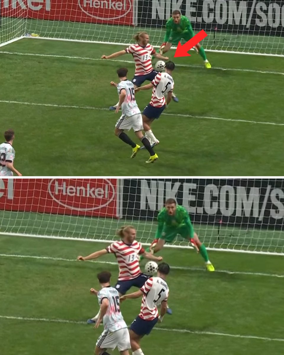 YahooSports's tweet image. The handball from the USMNT's Tim Ream was upheld 👀

Belgium takes a 3-1 lead on a penalty.