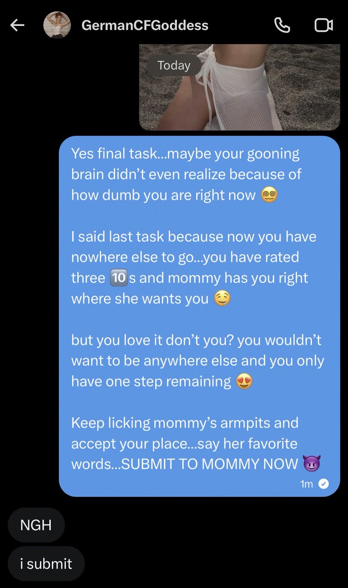 330-101

I told you I was going to get back to winning ways 🫦 <a href="/GermanWBGoddess/">GermanCFGoddess</a> didn’t have a chance against mommy again 🥰 a little rematch after a little bit more than a year 🤭 and he still wasn’t good enough for mommy 😈 #wankbattle #wankchat #goon

throne.com/prowankbattling