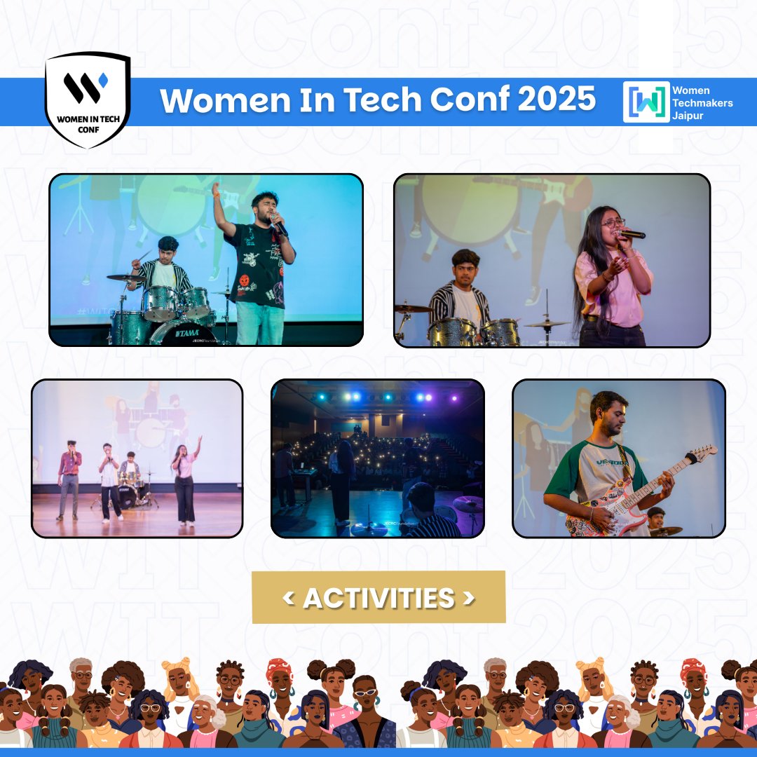 WomenInTechConf's tweet photo. Learning, creativity, collaboration ✨, breakfast bites, and lots of great conversations, that’s what made these moments special.

#WomenTechmakers #Technovation #WTM https://t.co/bOgUlVbM3i
