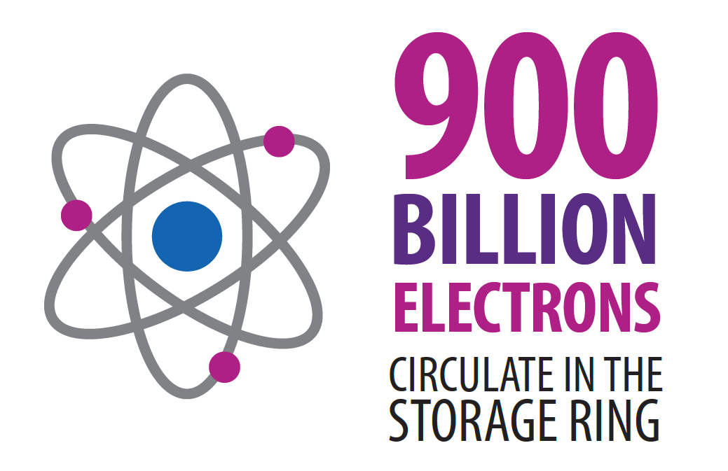 CanLightSource's tweet image. #DYK? 900 billion #electrons circulate in our storage ring during normal operations. ⚛️
#synchrotron #science #funfact