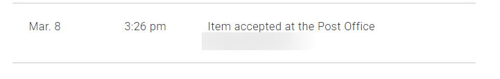 raditsys's tweet photo. @RogersHelps No the tracking information hasnt changed since the date i posted here. 

I do not control the postal service. I have done my part. I have gone above and beyond.

I appreciate your help with this. It is not your fault, the person responding, @Rogers  just has a broken system. https://t.co/JQbXl1XzqH