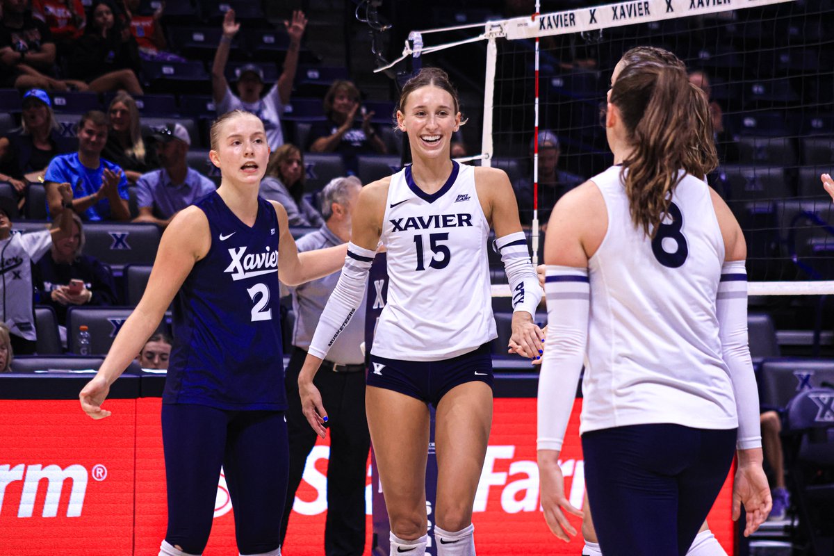 Xavier Volleyball tweet media