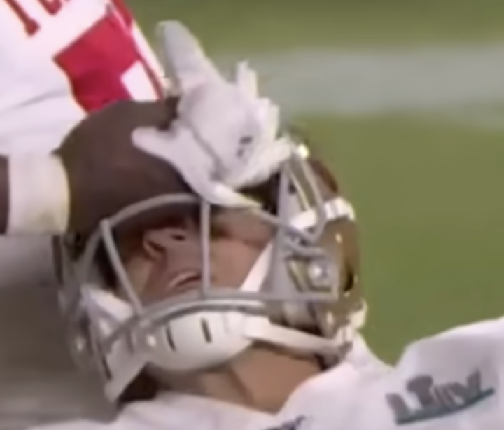 Nick Bosa Was Held tweet media