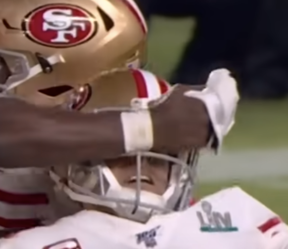 Nick Bosa Was Held tweet media