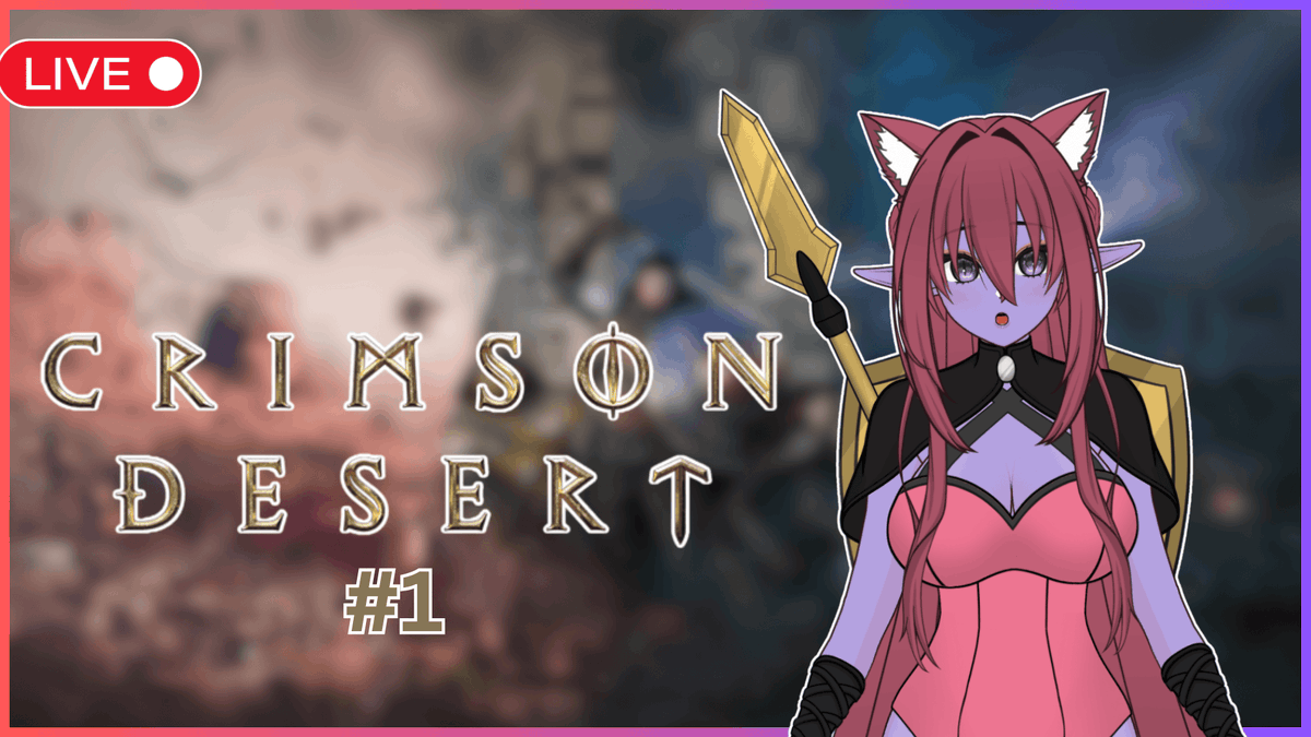 KiljoVT's tweet photo. So let's see what all the hype is about
🟥: https://t.co/wAv42fyw4q
🟪: https://t.co/d0D9klnIxd
#VTuberEN #KiljoLive #CrimsonDesert https://t.co/xFPktNwqMM