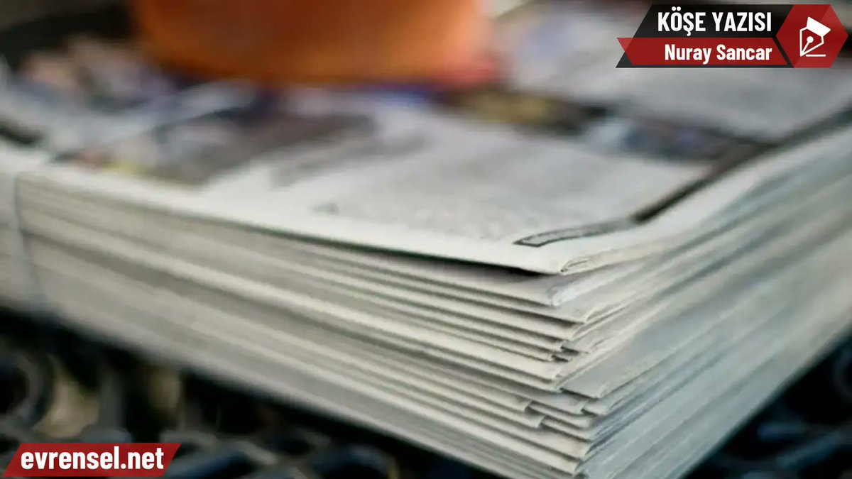 Evrensel Gazetesi tweet media