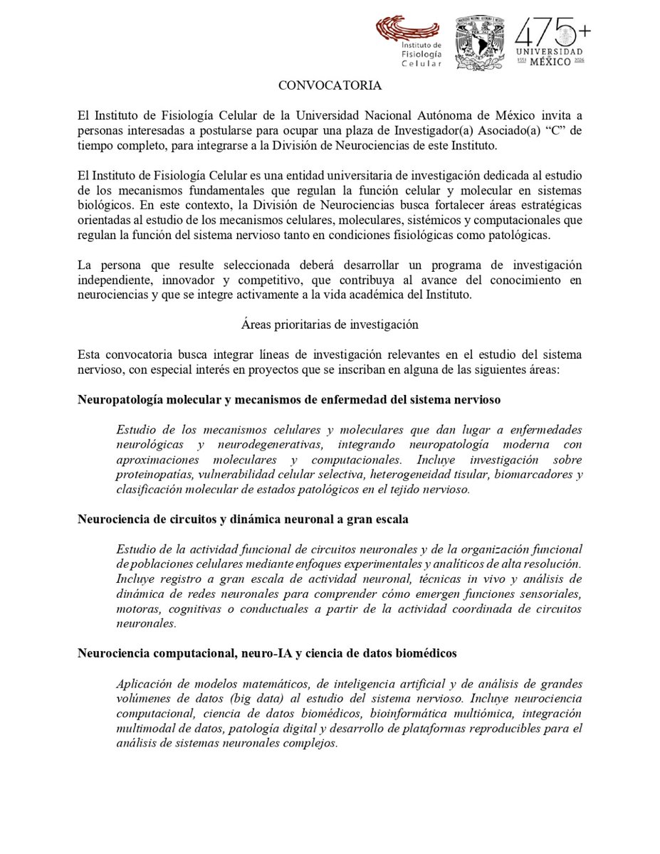 Fisiología Celular UNAM tweet media