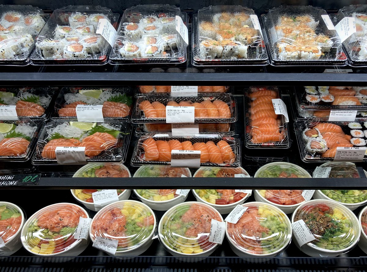 whatsontheshel1's tweet image. Various types of sushi and sashimi in the refrigerator at the train station

stock.adobe.com/contributor/21…

#sushi #sashimi #refrigerator #trainstation #stockadobe #adobe