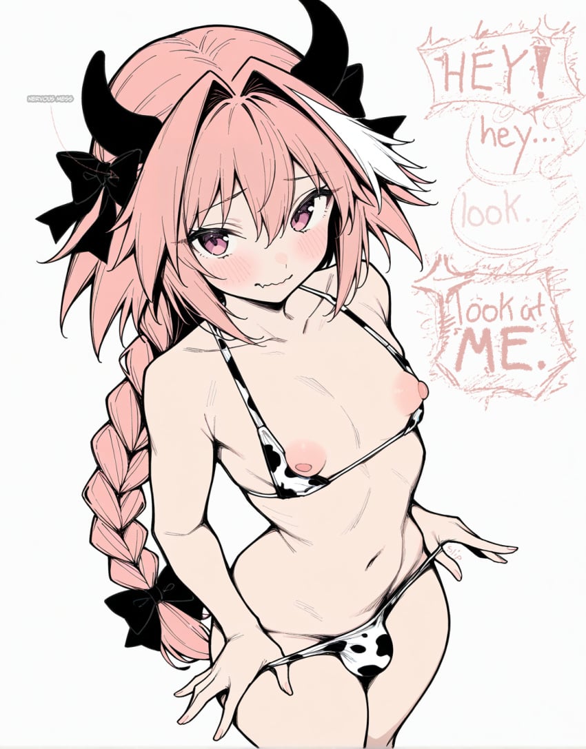 LEWD_ASTOLFO's tweet photo. Moooo~ Llegó la vaca para dar y recibir leche~ 💜 https://t.co/aE5oZRgz3T