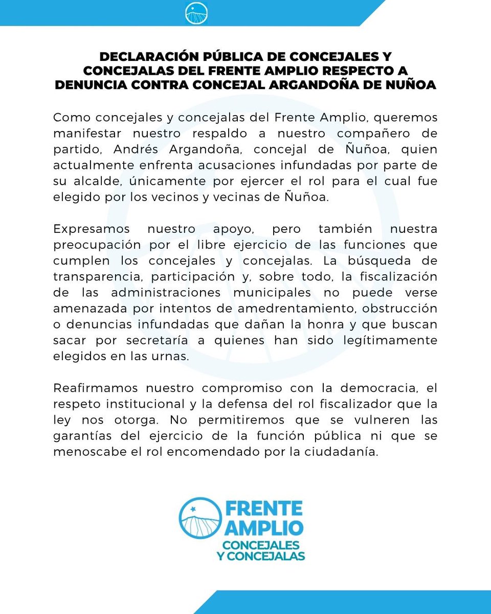 Frente Amplio Chile tweet media