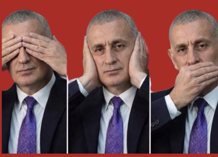 Üç maymunu oynamaya daha ne kadar devam eseceksiniz ?
<a href="/TFF_Org/">TFF</a> 
#SakınHaSezonu