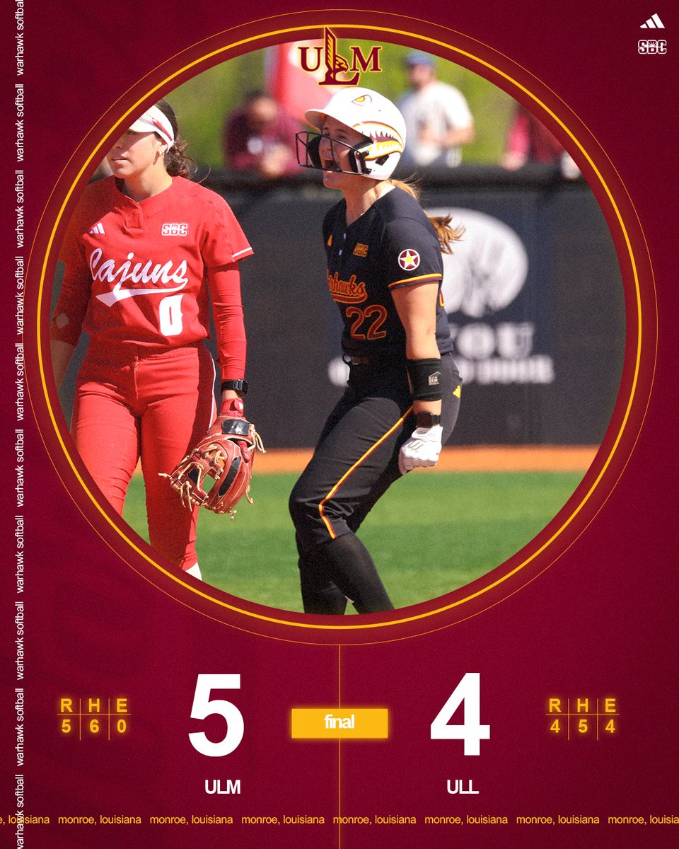 ULM Softball tweet media